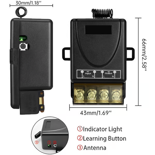🔥 Wireless Remote Switch🔧