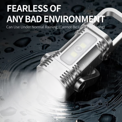 🔥1200LM Super Bright Mini Keychain Flashlight Waterproof