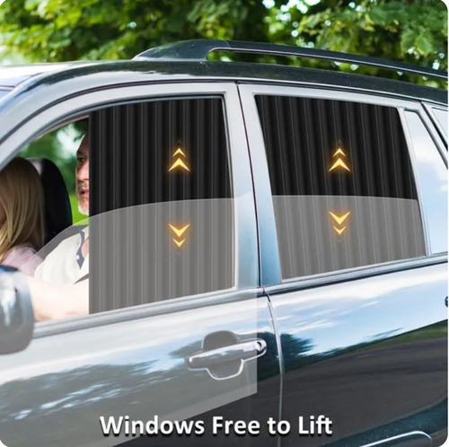 🔥Universal Fit Magnetic Car Side Window Privacy Sunshade