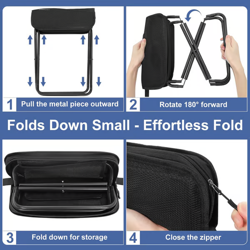 🔥✨Portable Folding Camping Stool