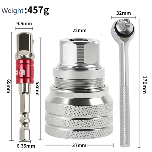 Multi-function Universal Socket Wrench Tool - Universal Maintenance Tool