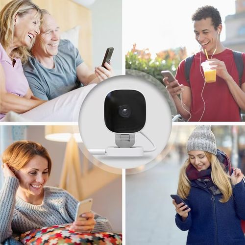 3MP 480P Window Camera,2.4GHz WiFi Indoor Cameras for Home Security with High-definition black and white Night Vision,Person and Movement Detection,24-hour Recording,Easy and Quick Install