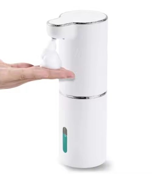 Dispensador automático de sabão com sensor de espuma quente para lavagem de telemóveis