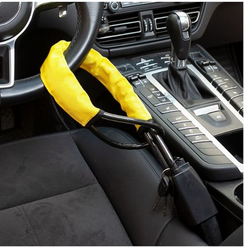 bloqueio do volante do carro