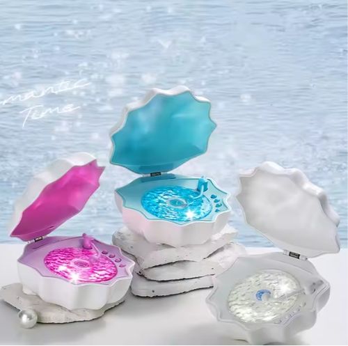 Lâmpada shell áudio baixo bluetooth áudio projeção de luz colorida