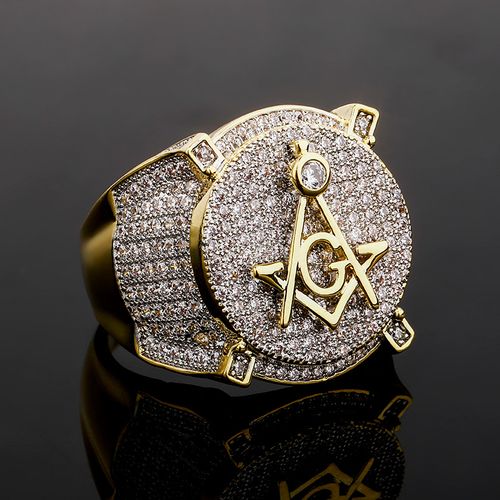 ✨Hip-hop luxury and elegance·Diamond inlaid Seiko Ring✨