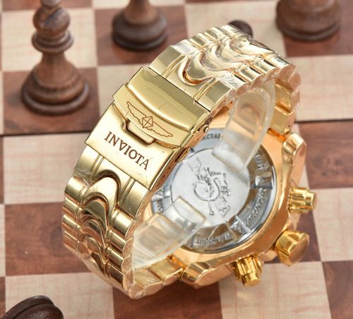 ⌚gold hollow watch