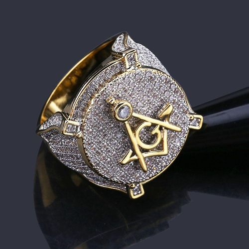 ✨Hip-hop luxury and elegance·Diamond inlaid Seiko Ring✨