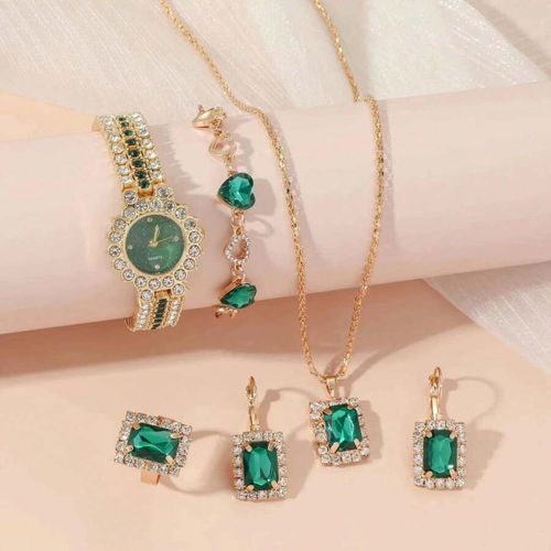 5pcs set gift set ladies watch