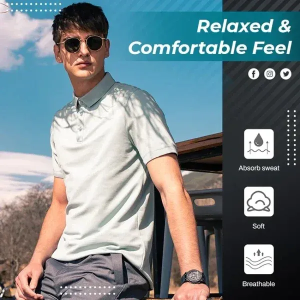 Men's plaid long sleeve casual top