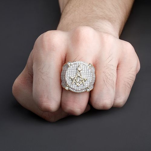 ✨Hip-hop luxury and elegance·Diamond inlaid Seiko Ring✨