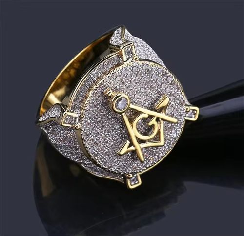 ✨Hip-hop luxury and elegance·Diamond inlaid Seiko Ring✨