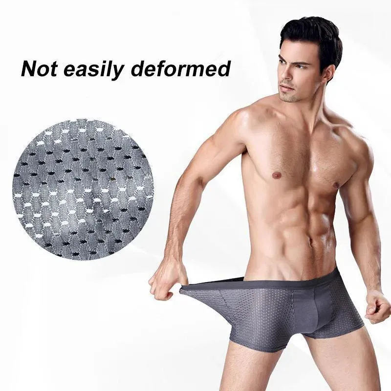 High-end men's printed underwear (4PCS SET)