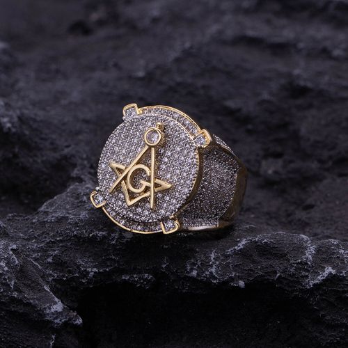 ✨Hip-hop luxury and elegance·Diamond inlaid Seiko Ring✨