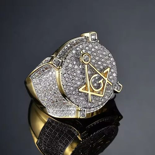 ✨Hip-hop luxury and elegance·Diamond inlaid Seiko Ring✨
