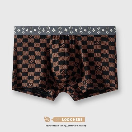 High-end men's printed underwear (4PCS SET)
