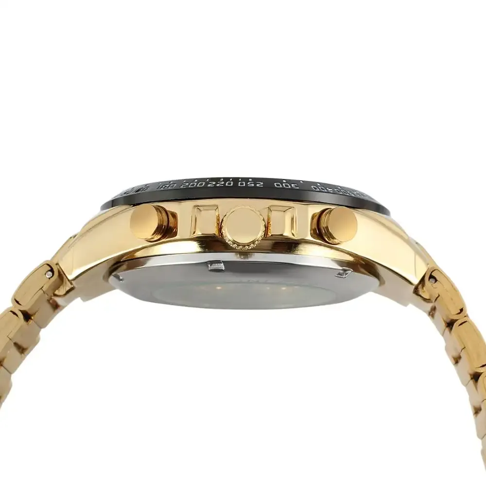 All - steel belt hollow mechanical watch