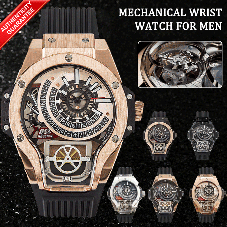 ⏱💎New Hengbolong Quartz Watch – Worn by Jason Statham