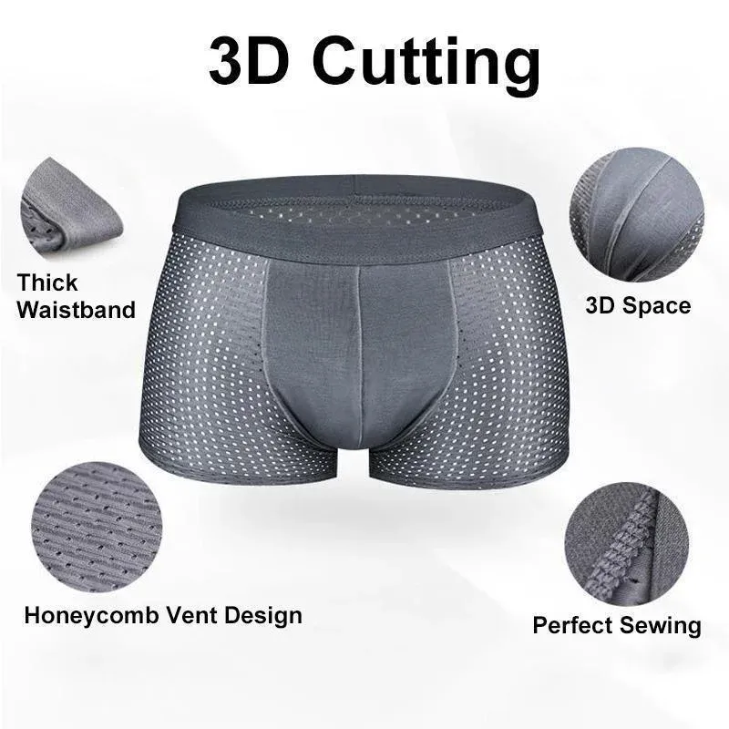 High-end men's printed underwear (4PCS SET)