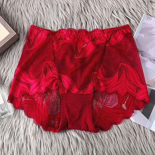 Women's silk lace handmade panties (4-piece set)