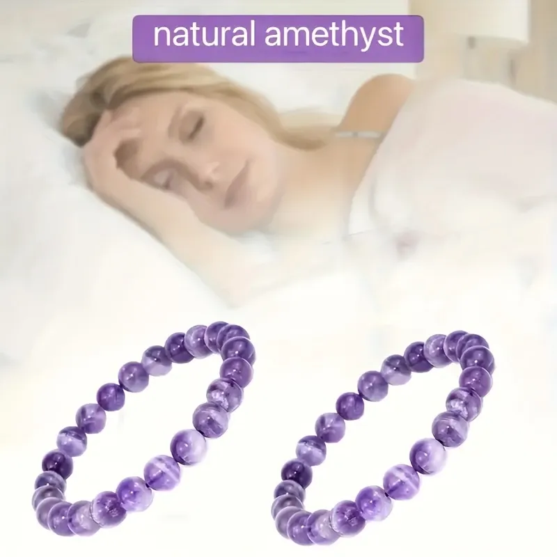 84 Amethyst bracelet