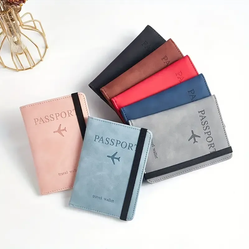 43 Folding leather wallet