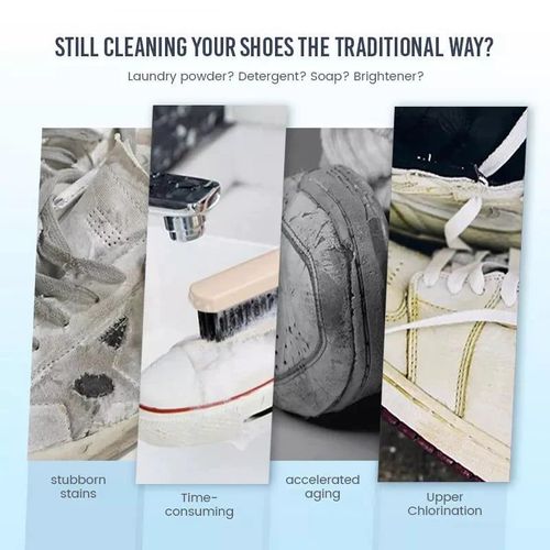3 White Shoe Cleaning Cream🔥
