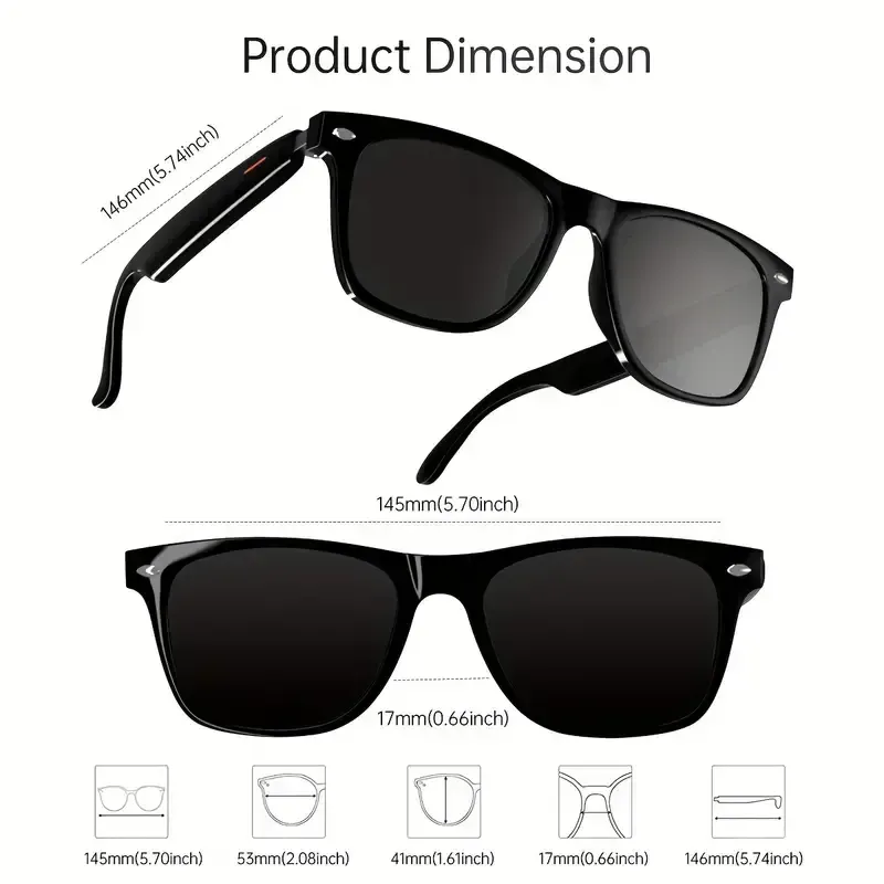 9 bluetooth glasses