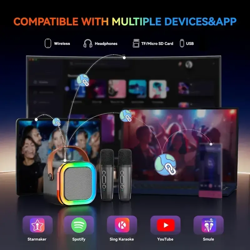 12 Mini Karaoke Machine
