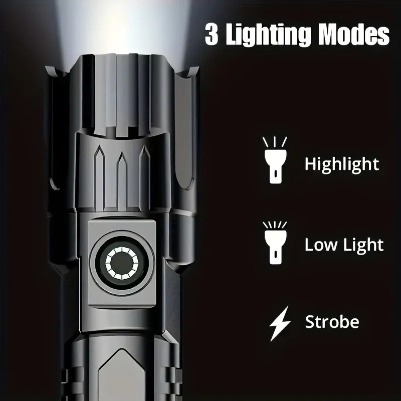 83 USB Rechargeable Flashlight