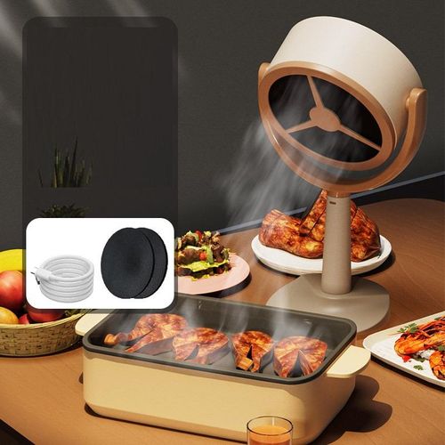 New Desktop Mini Range Hood Small Desktop Large Suction Oil Tools Factory Wholesale New Creative Gift Range Hood