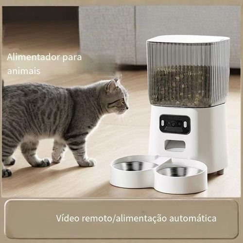 Máquina de alimentação inteligente para animais de estimação