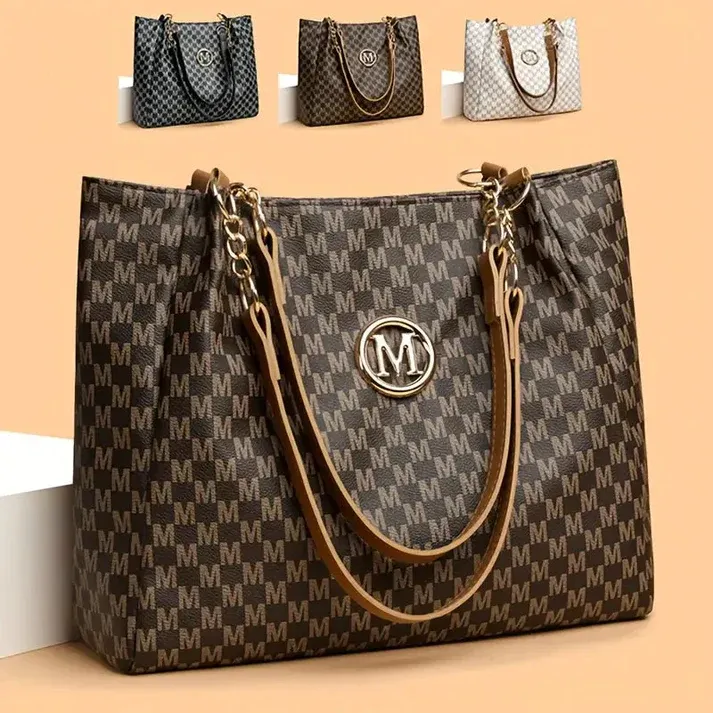 2025 New Arrival Women's Vintage Shoulder Tote – Large Capacity, Lightweight & Stylish!