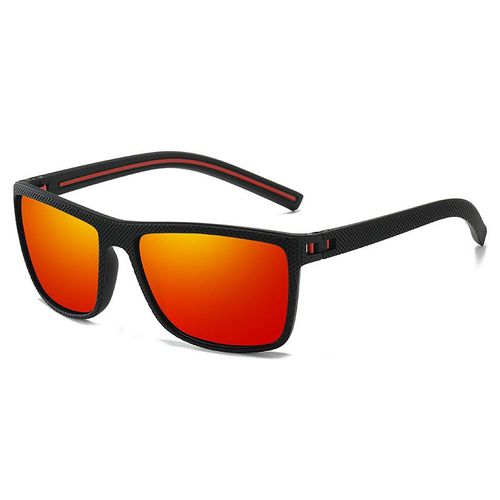 Trendy Red Film TAC Sunglasses Individually Sealed Upgrade Your Look With TAC Red Coated Sunglasses