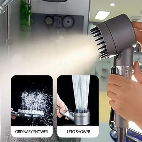 Hot - selling Multifunctional Shower Head, Three - level Adjustment, Water Pressure Controllable, Anion Filtration, Powerful Pressure Boosting, Enhanced ABS Material, Durable