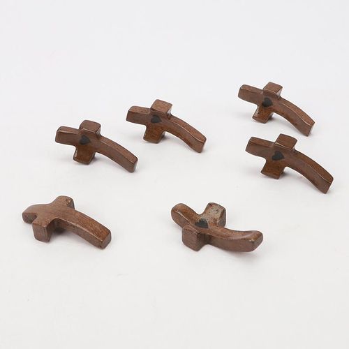 Hot Sale Mini Wooden Cross - Black Walnut Material, Authentic & Exquisite Workmanship