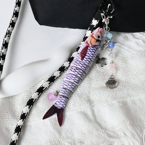 Bestselling Fish Accessories – Keychain, Backpack Pendant, Creative Ornament (7 Styles, Random Delivery)