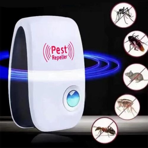 Hot Sale! Household Smart Ultrasonic Pest Repeller – Repels Mosquitoes & Rats, Long-Lasting & Noiseless, Buy One Get One Free