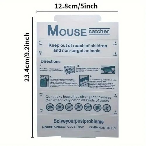 Hot Sale! Indoor Glue Mouse Traps, Insect Traps & Super Strong Adhesive Boards – Buy One, Get Two Free