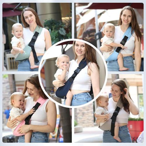 New Baby Carriers Front and Back Baby Carrier Shoulder Wrap Belts for Baby Sleeping Bag Outdoor Travel Walking Shopping Use