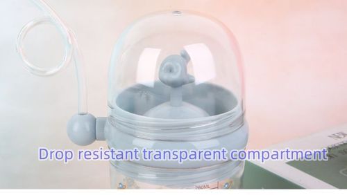 Whale spray cup, cup that sprays water, elementary school students and babies cute fountain cup