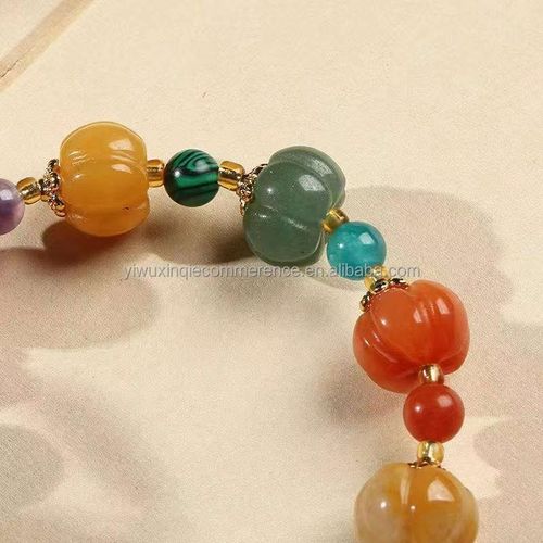 Hot-selling gold pumpkin bracelet for women, elegant and light luxury, versatile, ladies' traditional Chinese style