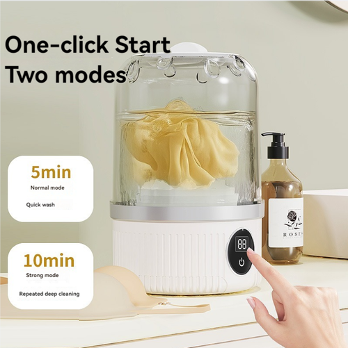 Hot selling mini underwear washing machine free installation underwear small wireless portable washing socks special laundry cup