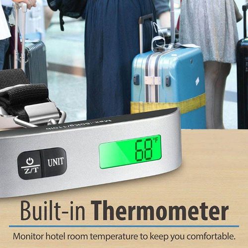 50Kg Portable Electronic Travel Digital Luggage Scale, Mini Hanging Customize Hand Scale