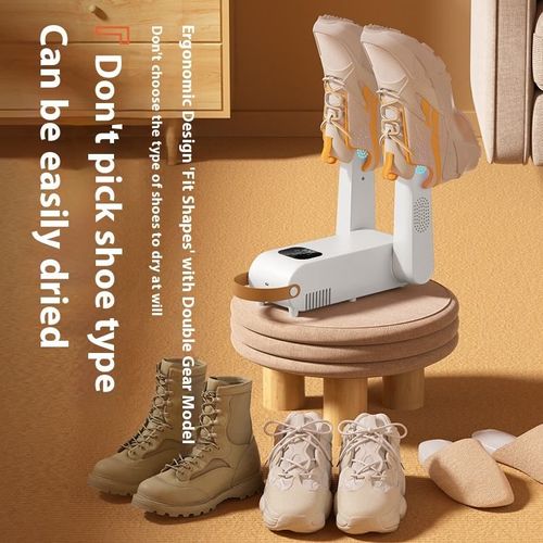 25 Hot-Selling Items | Multi-Functional Mini Warm Air Shoe & Clothing Dryer Hanger Universal for Shoes, Clothes & Socks | Portable Foldable Quick-Drying Tool
