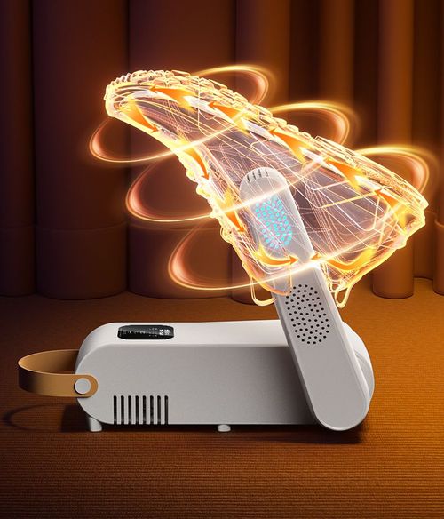 25 Hot-Selling Items | Multi-Functional Mini Warm Air Shoe & Clothing Dryer Hanger Universal for Shoes, Clothes & Socks | Portable Foldable Quick-Drying Tool