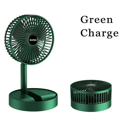 2025 Best Selling Rechargeable Adjustable Desktop Fan Portable Air Conditioner Foldable Fan for Home Office Desk Floor Fan