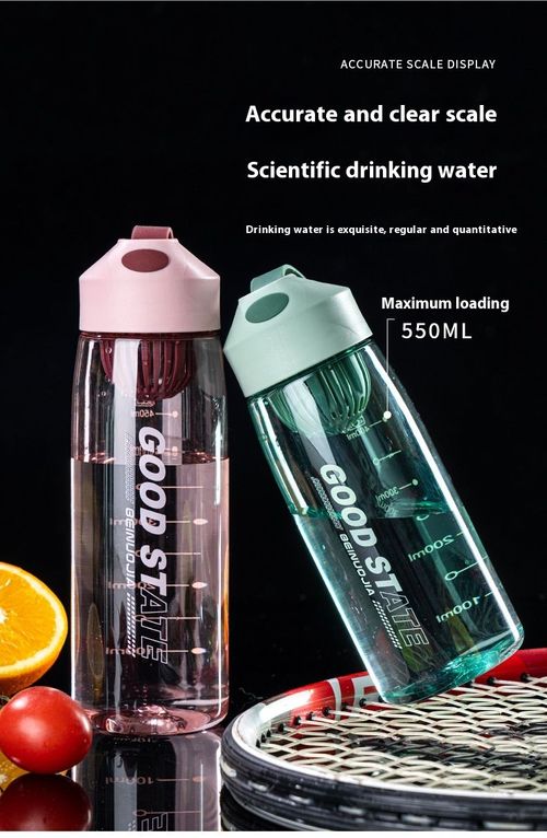 Hot sale simple large capacity plastic water bottle high value fitness cup portable carrying rope summer sports students adult camping