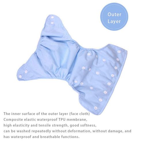 Hot sale 0-3 years old baby diaper pants washable anti-leakage cloth diaper diaper baby training waterproof breathable children