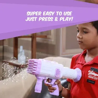 32-hole bazooka bubble machine handheld children's electric bubble blowing gun